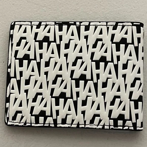 Batman Joker Pleather Wallet Bruce Wayne Penguin Jim Gordon Cat Woman DC Comic - Picture 3 of 8